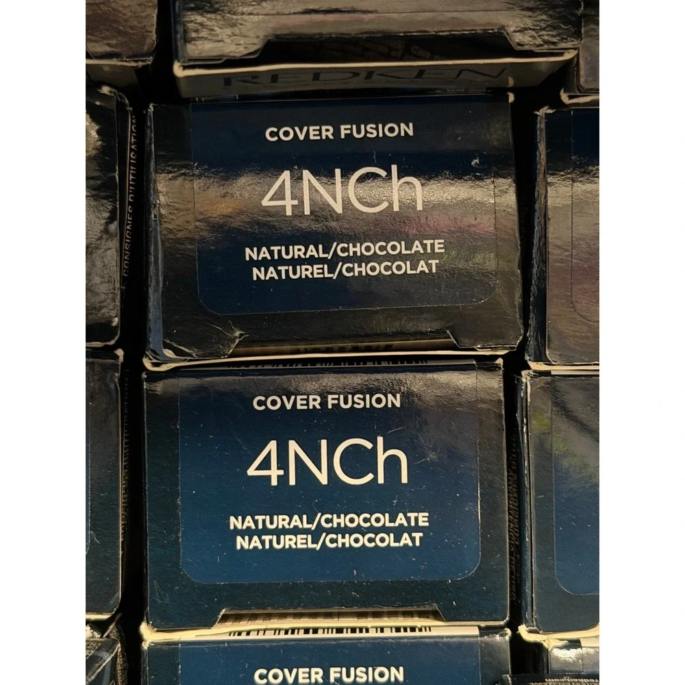 Redken Cover Fusion 4NCh Natural Chocolate Permanent Hair Color Gray lot of‎ 2
